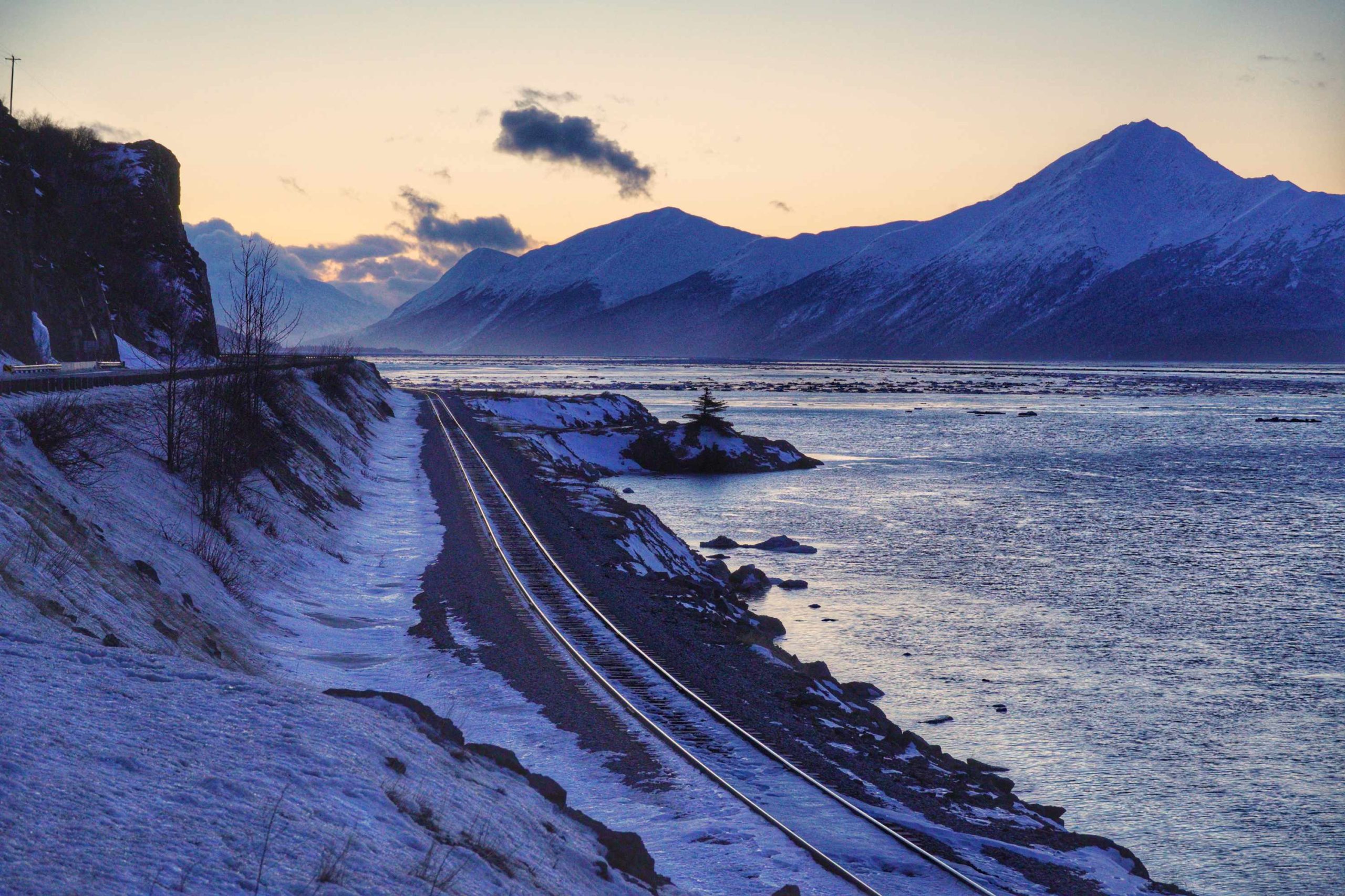 Alaska Berge Und Fjorde Rund Um Anchorage Perspectivist